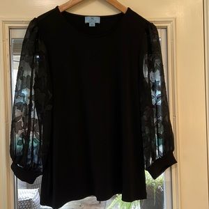 Black top sheet sleeves